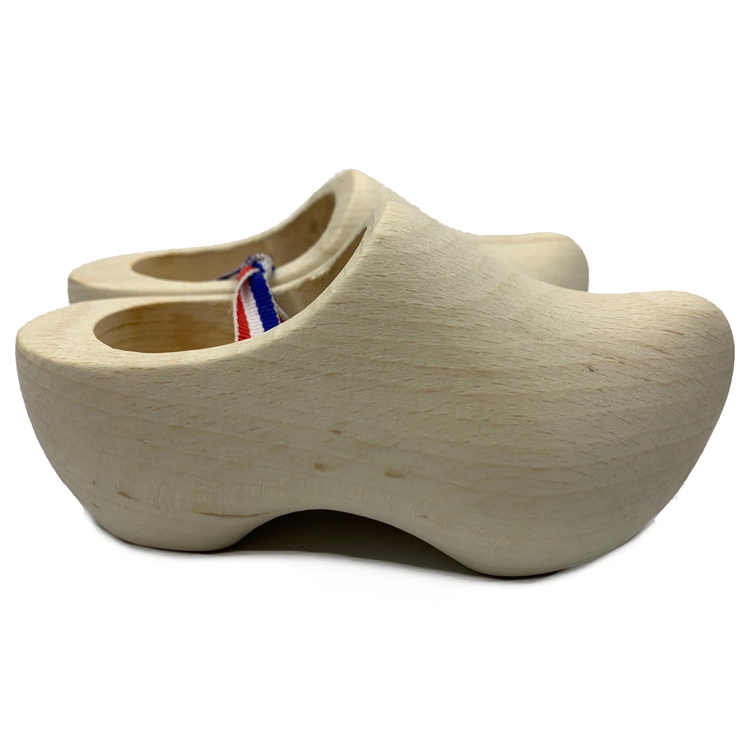 World of Clogs Plain All-Wooden Clogs for Decorating Set of 4