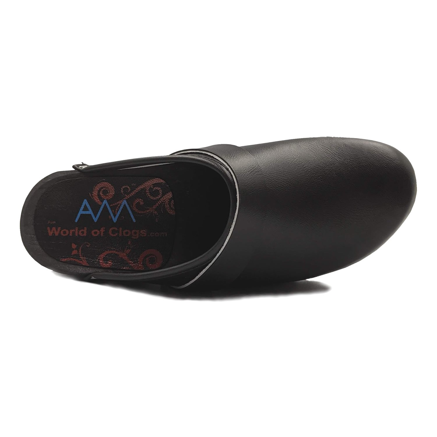 AM-Toffeln Swedish Style Clogs in Black (100)