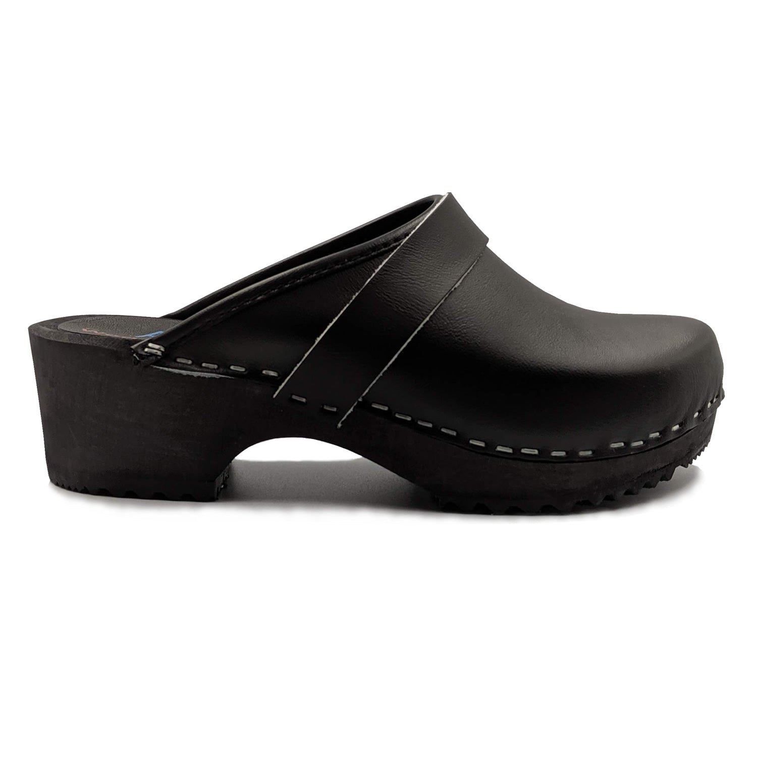 AM-Toffeln Swedish Style Clogs in Black (100)