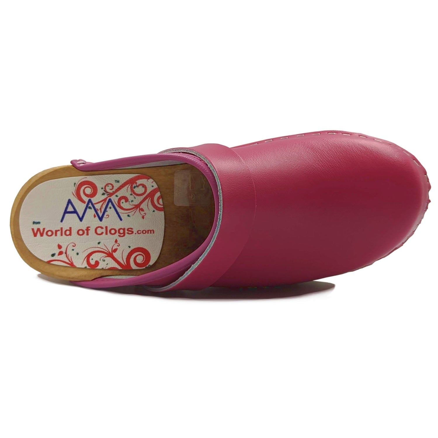 AM-toffeln 100 Clogs in Fuchsia