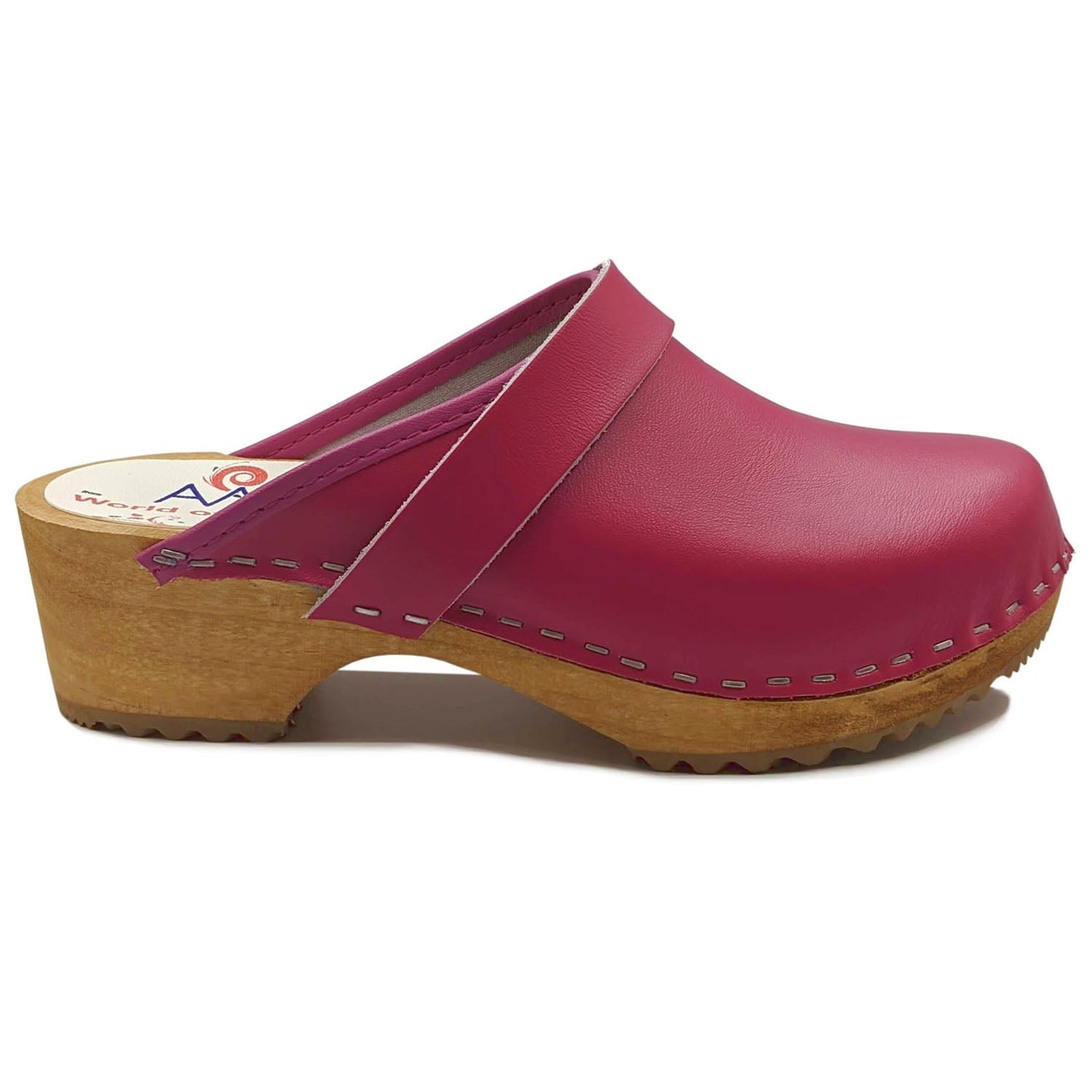 AM-toffeln 100 Clogs in Fuchsia