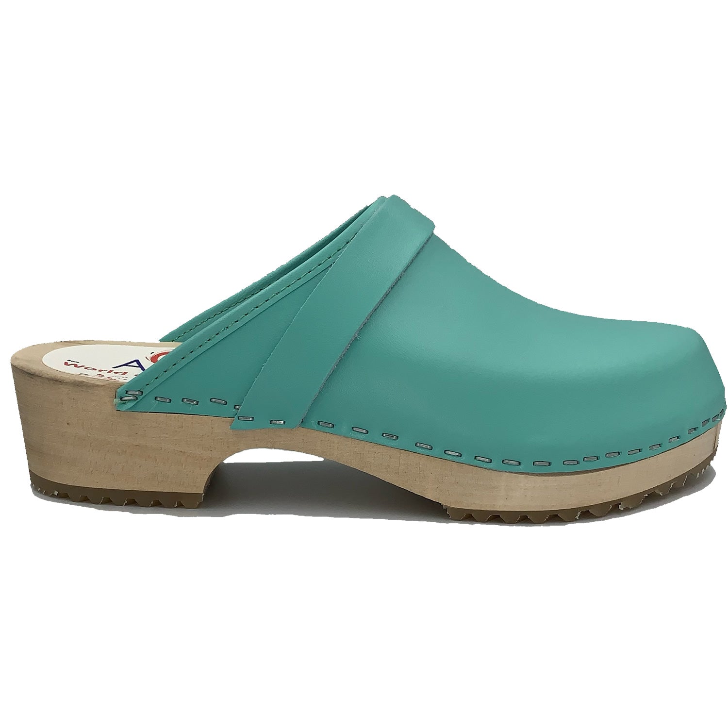 AM-Toffeln Swedish Style Clogs in Turquoise (100)
