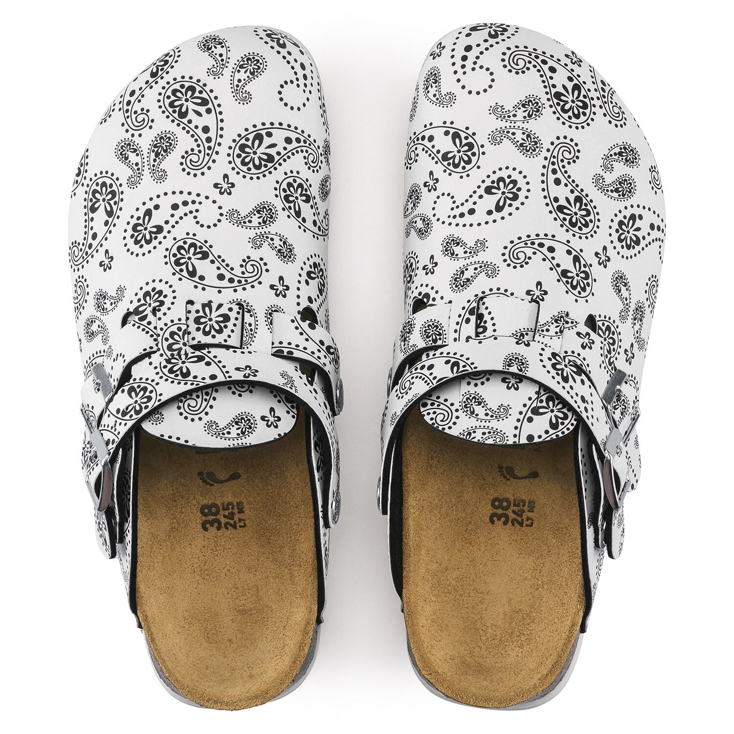 Birkenstock Kay SL Narrow in Paisley Black/White (1016664)