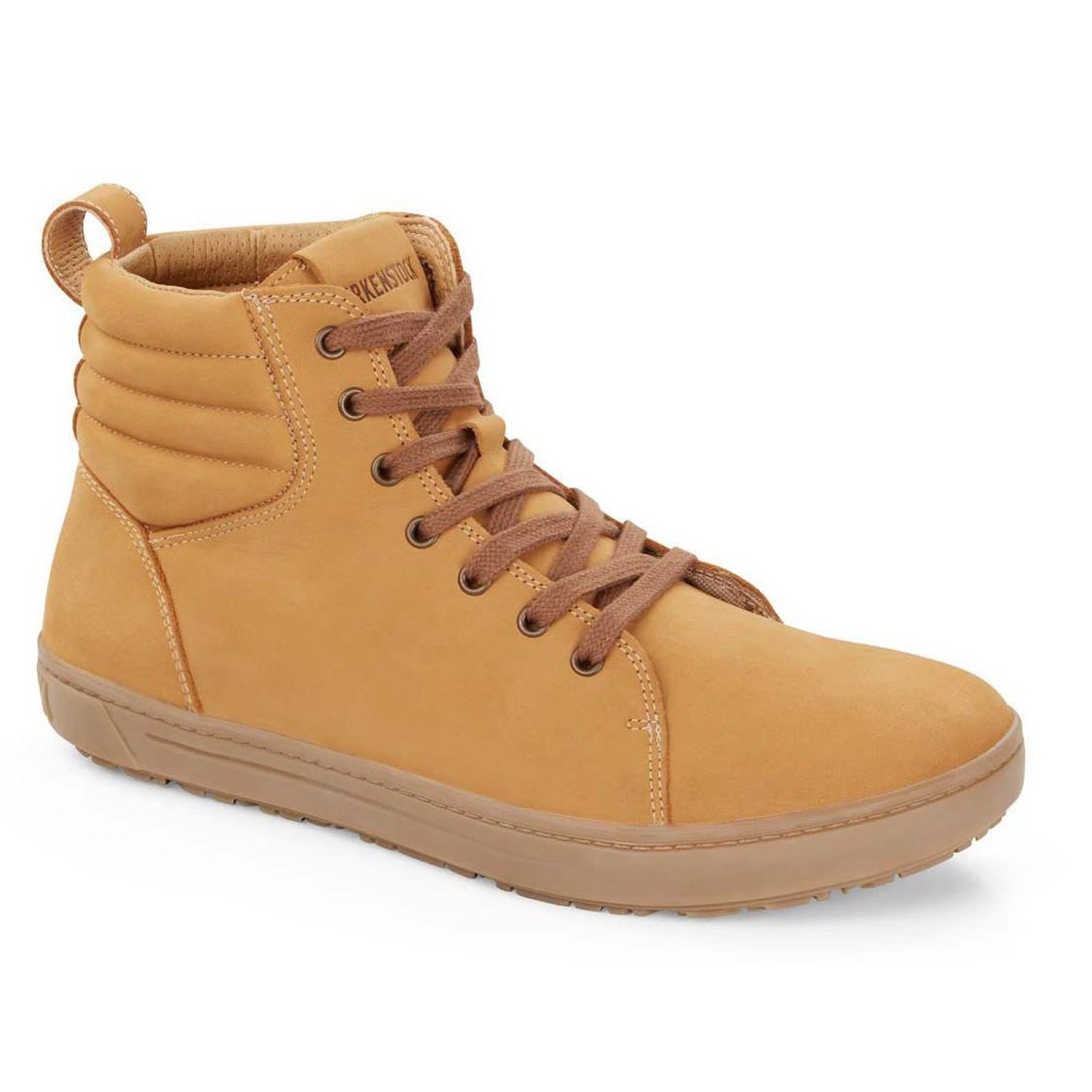 Birkenstock QS 700 PRO Safety Nubuck Leather in Camel 1020848