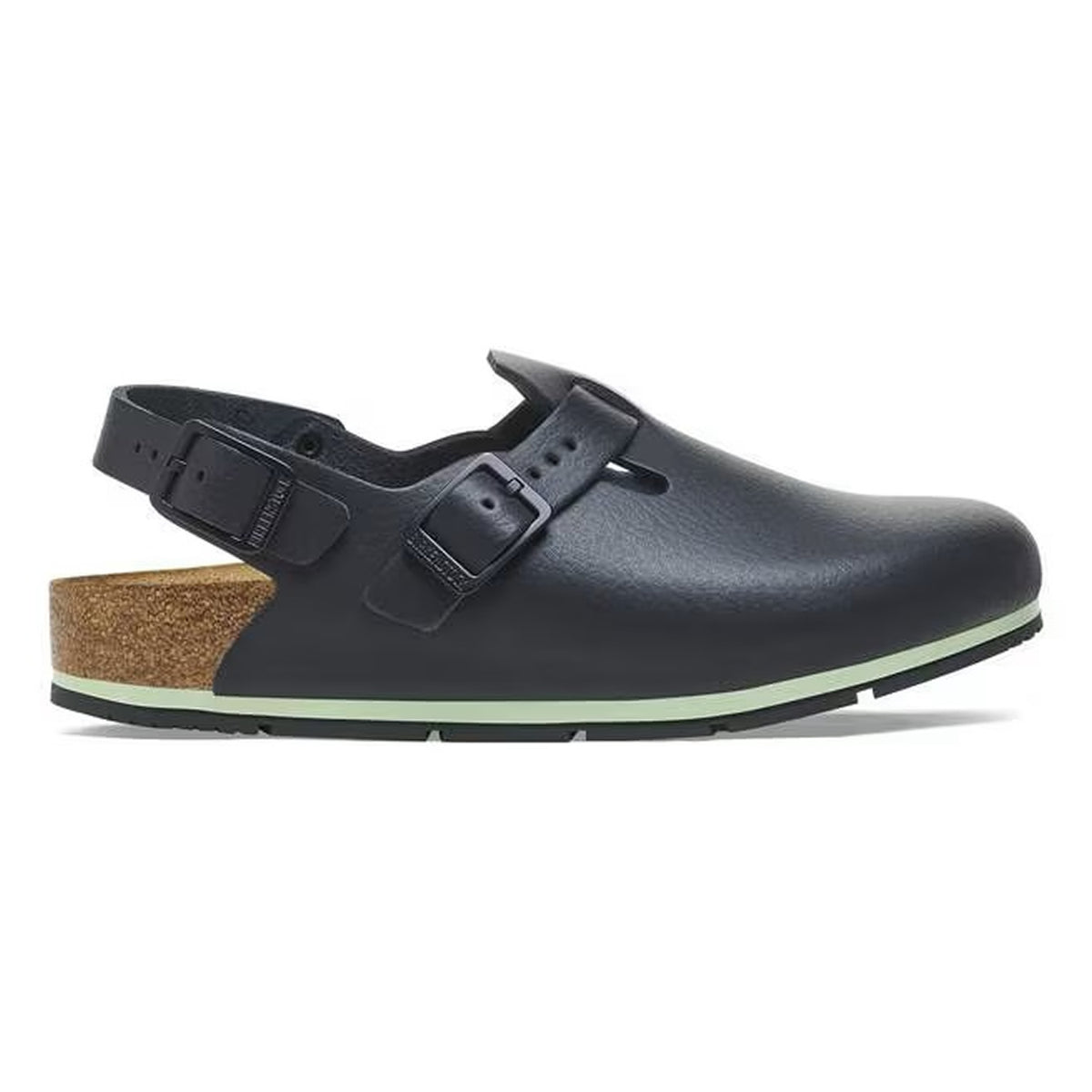 Birkenstock Tokio PRO Super-Grip Natural Leather in Black (1025986)