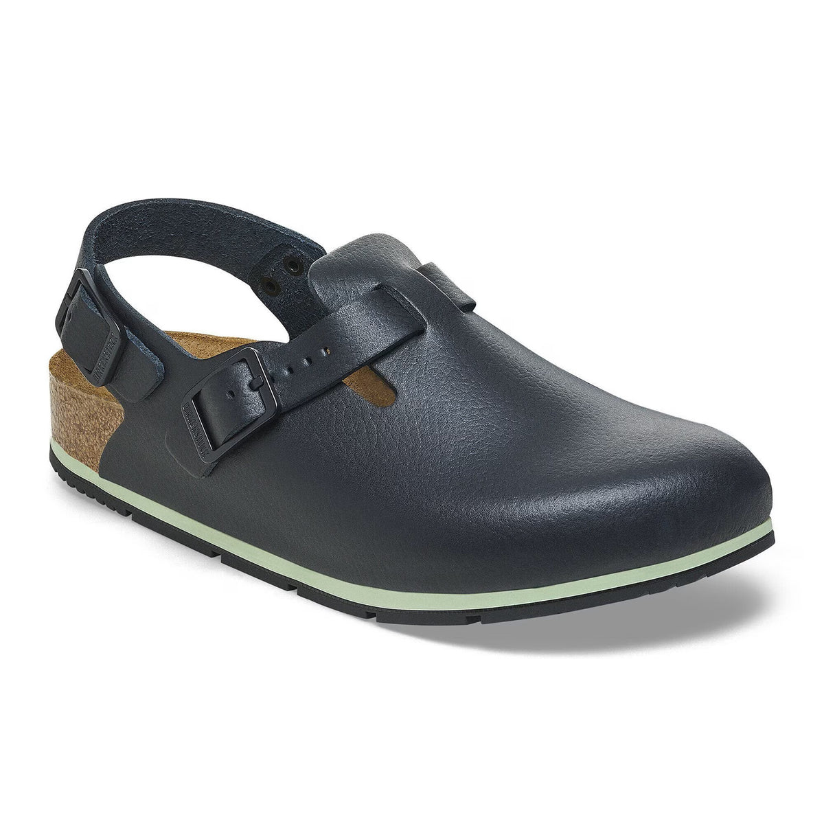 Birkenstock Tokio PRO Super-Grip Natural Leather in Black (1025986)