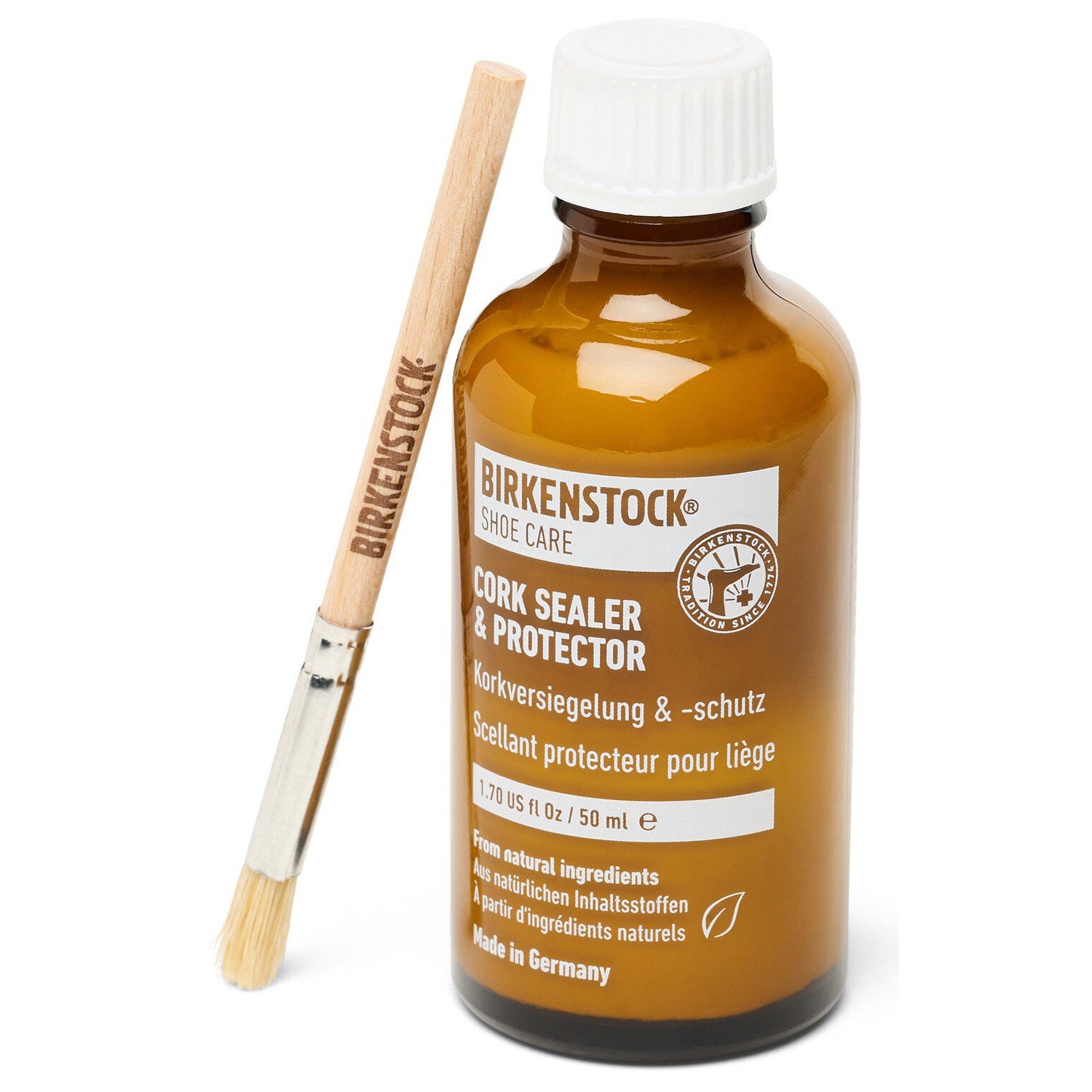 Birkenstock Cork Sealer and Protector with Brush 1029667