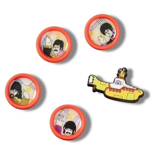 Crocs Jibbitz The Beatles Yellow Submarine 5 Pack