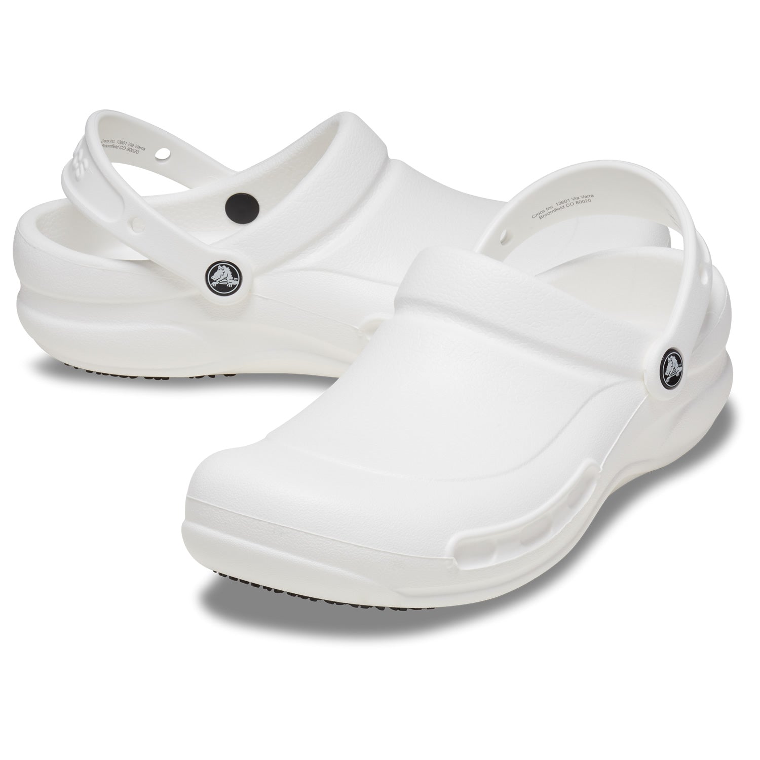 Crocs Bistro Work Clogs (10075) - White