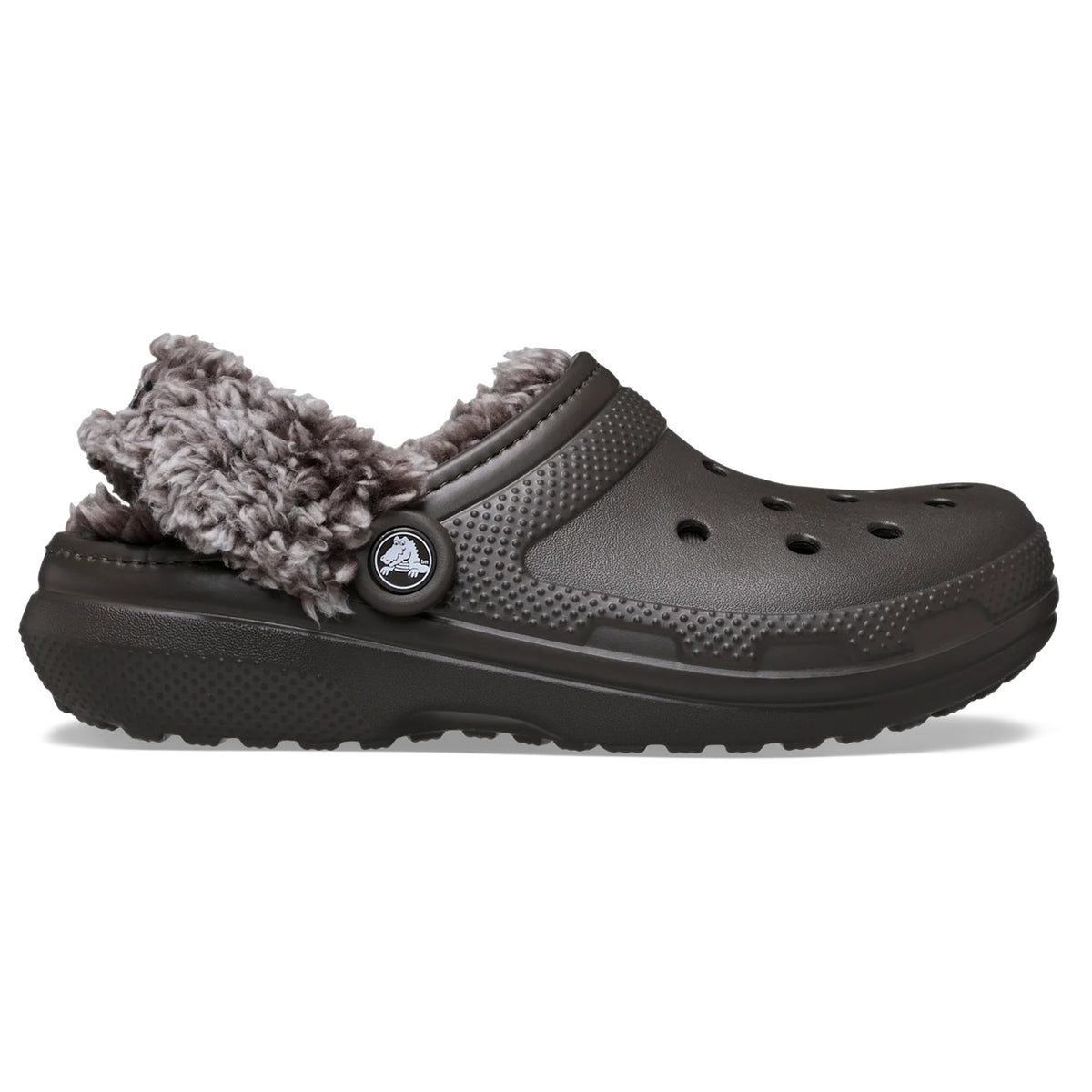 Crocs Classic Fleece Lined Clog (211396) - Dark Cocoa
