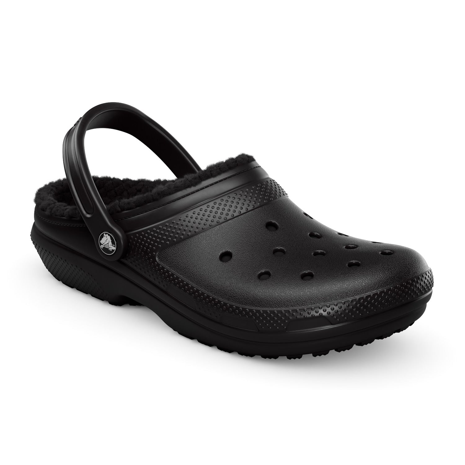 Crocs Classic Lined Clog (203591) - Black/Black