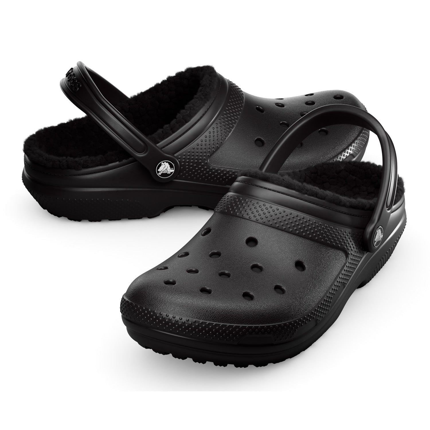 Crocs Classic Lined Clog (203591) - Black/Black