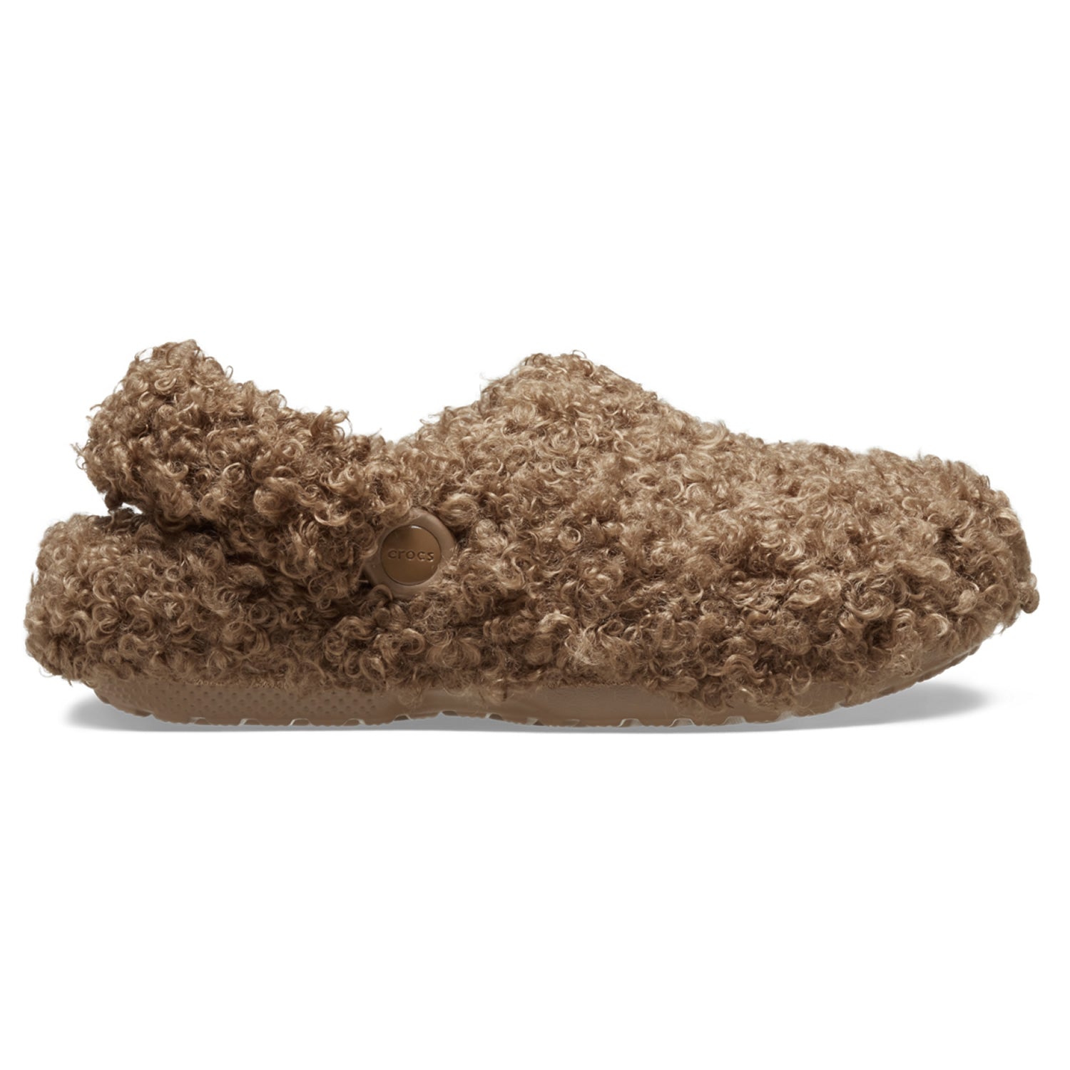 Crocs Classic Doodle Fur Lined Clog 210849 Sepia
