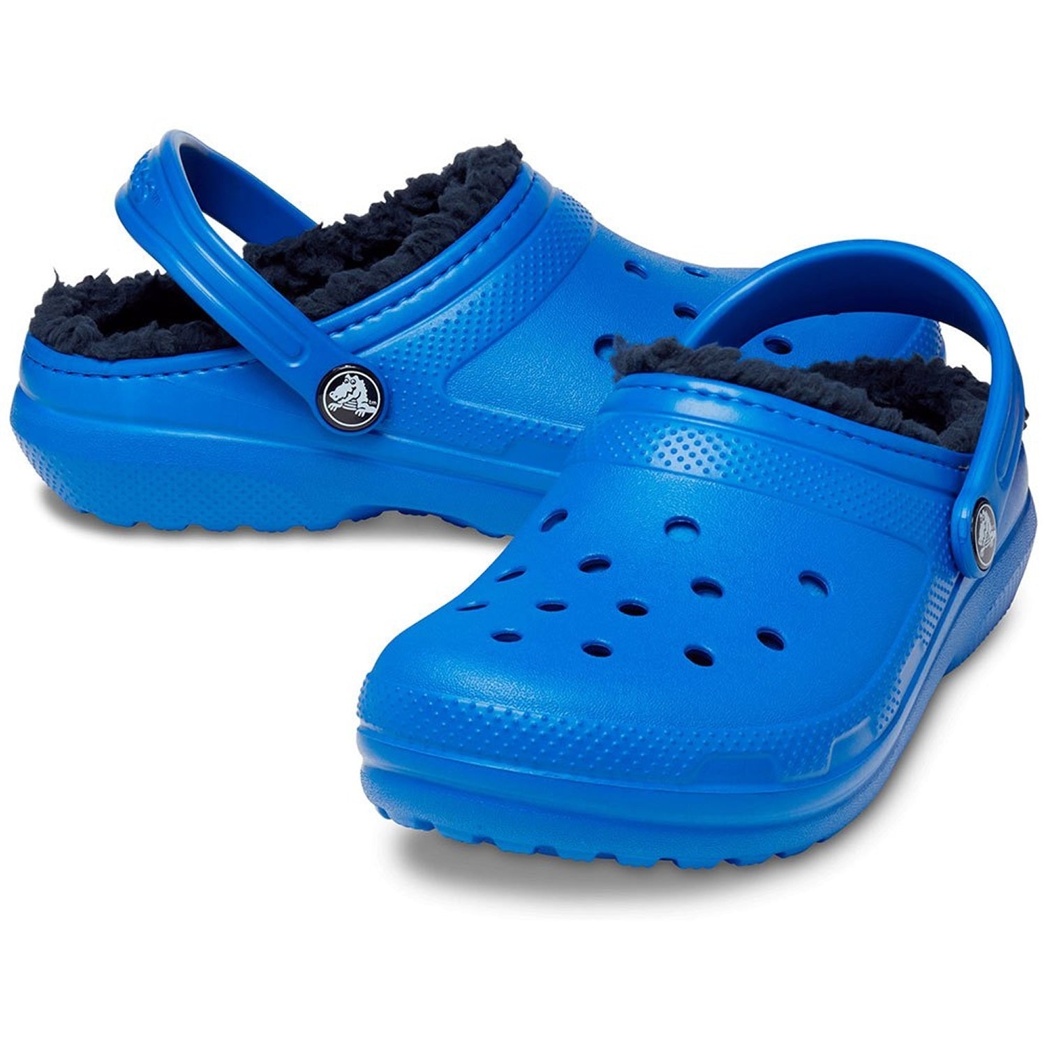 Crocs Classic Lined Kids Clog 207010 Blue Bolt