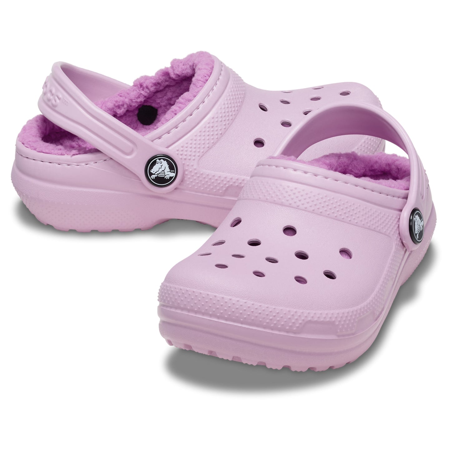 Crocs Classic Lined Kids Clogs (207010) - Hydrangea