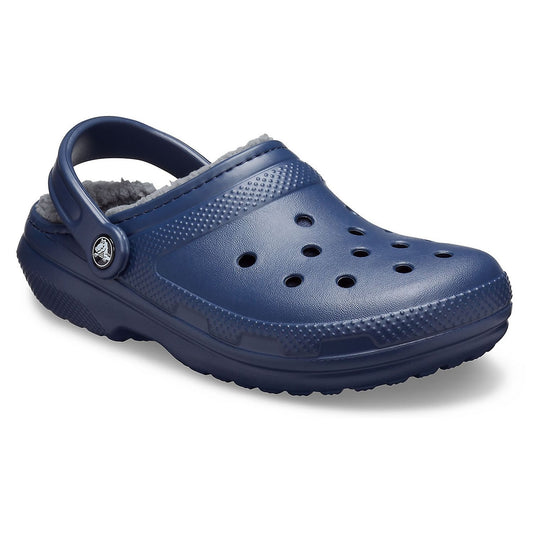 Crocs Classic Lined Clog (203591) - Navy/Charcoal