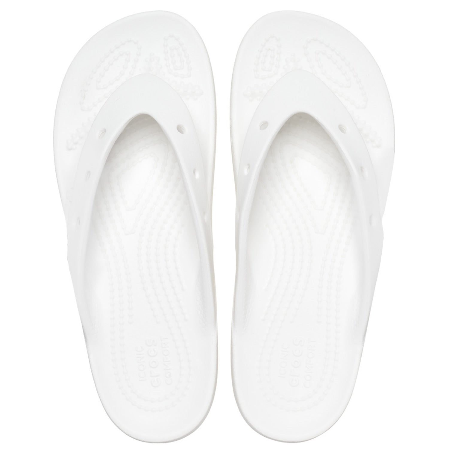 Crocs Classic Platform Flip White