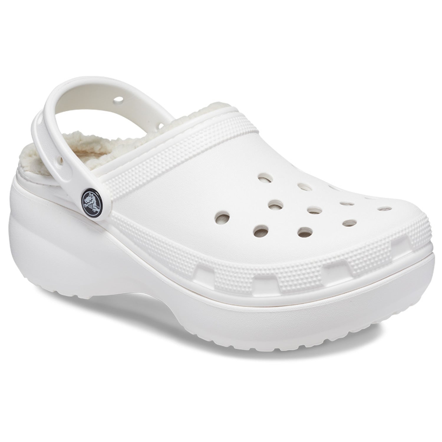 Crocs Classic Platform Lined Clog 207938 White