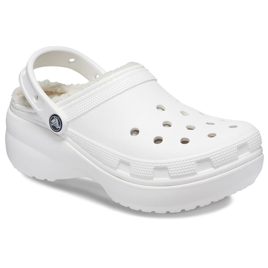 Crocs Classic Platform Lined Clog 207938 White