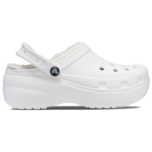 Crocs Classic Platform Lined Clog 207938 White