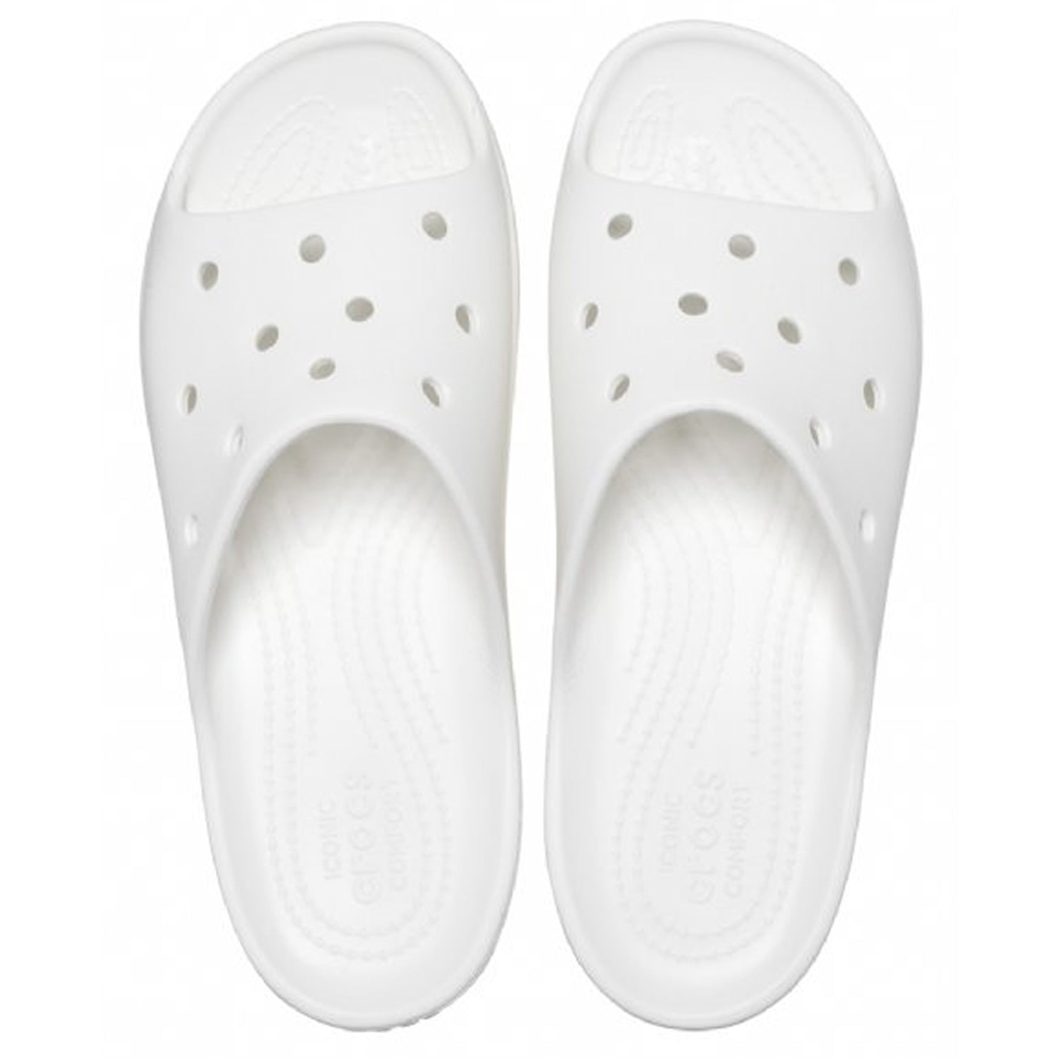 Crocs Classic Platform Slide 207714 White