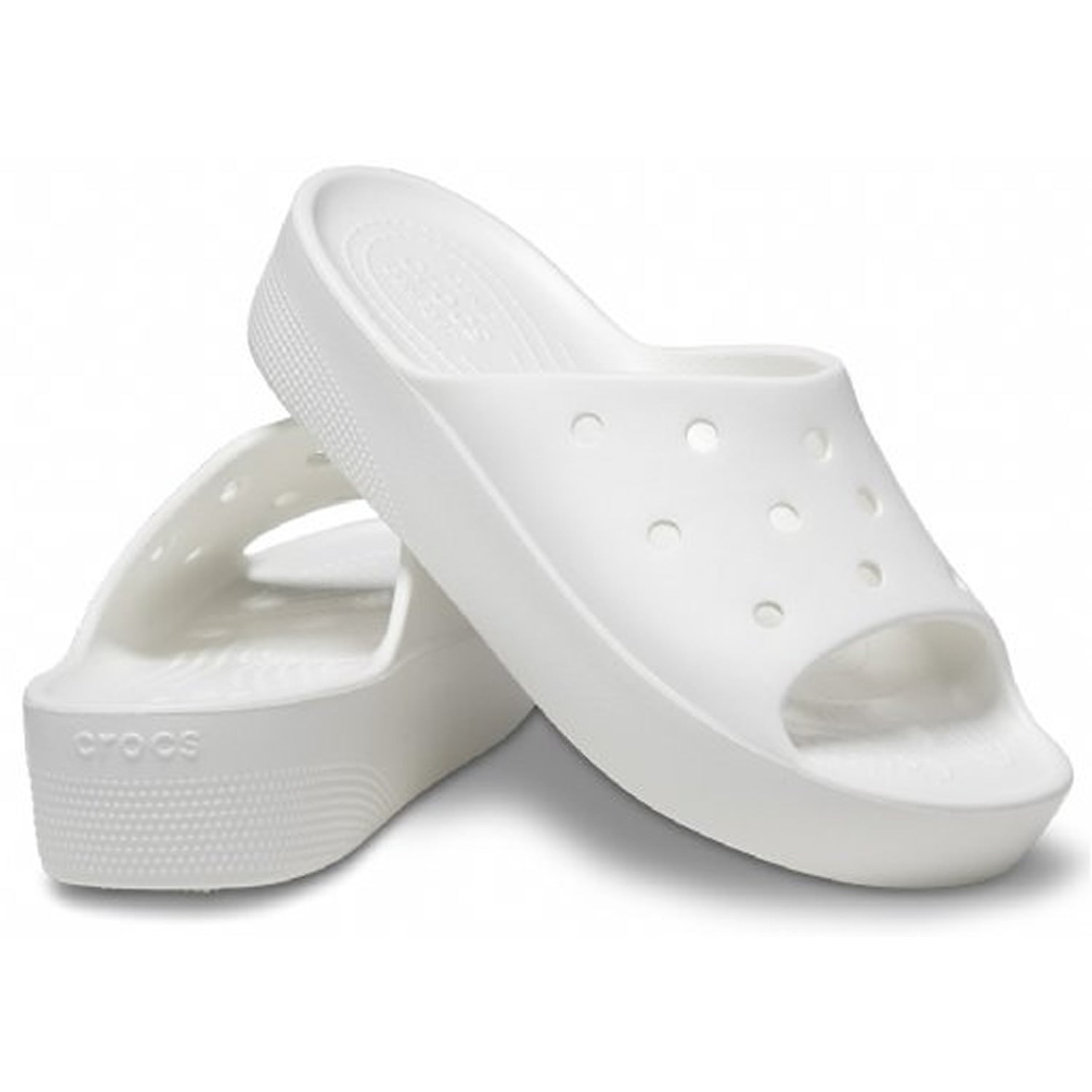 Crocs Classic Platform Slide 207714 White