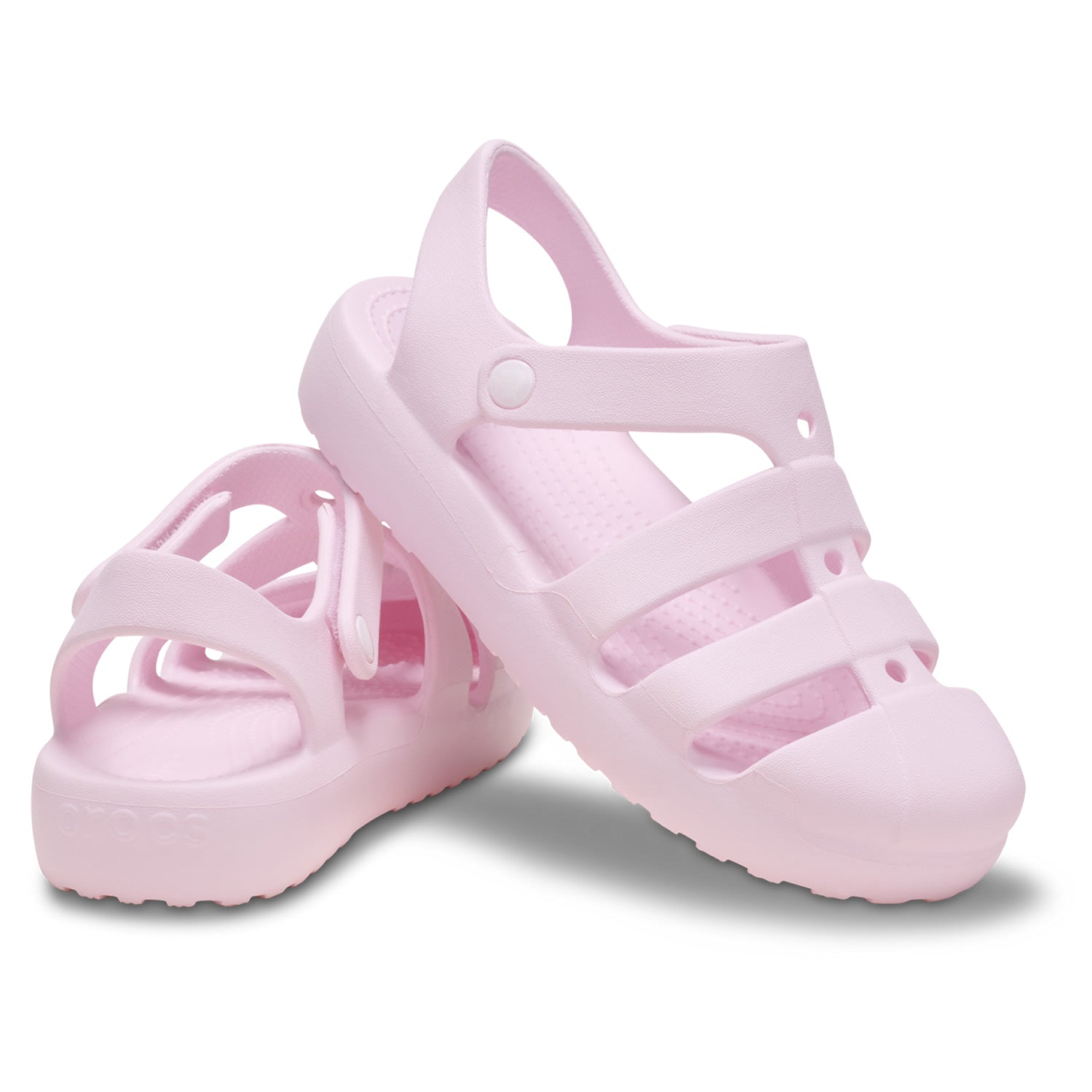 Crocs Classic Fisherman Toddlers Clogs (210626) - Pink Milk