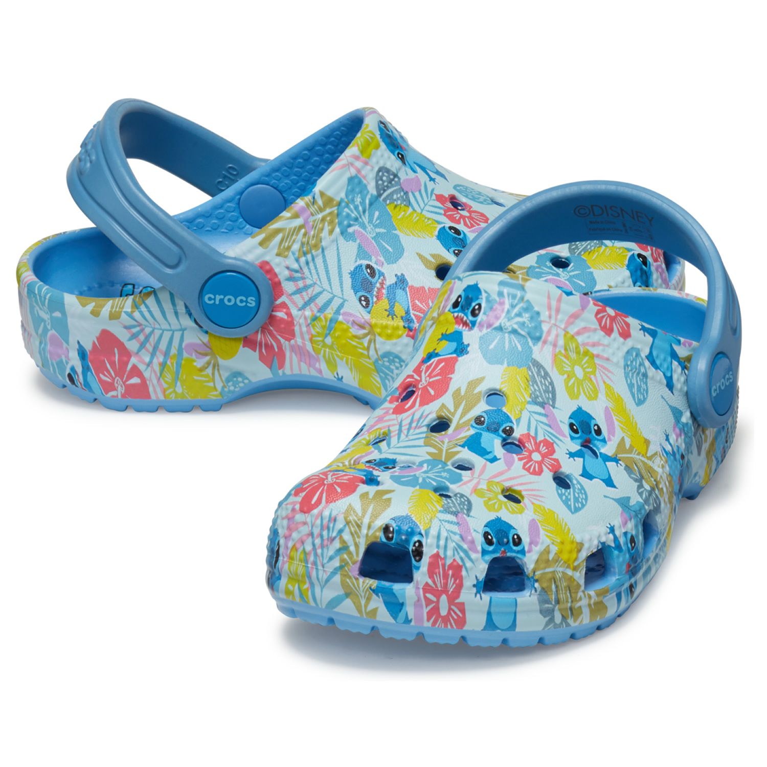 Crocs Classic Stitch Toddlers Clogs (209471) - Oxygen