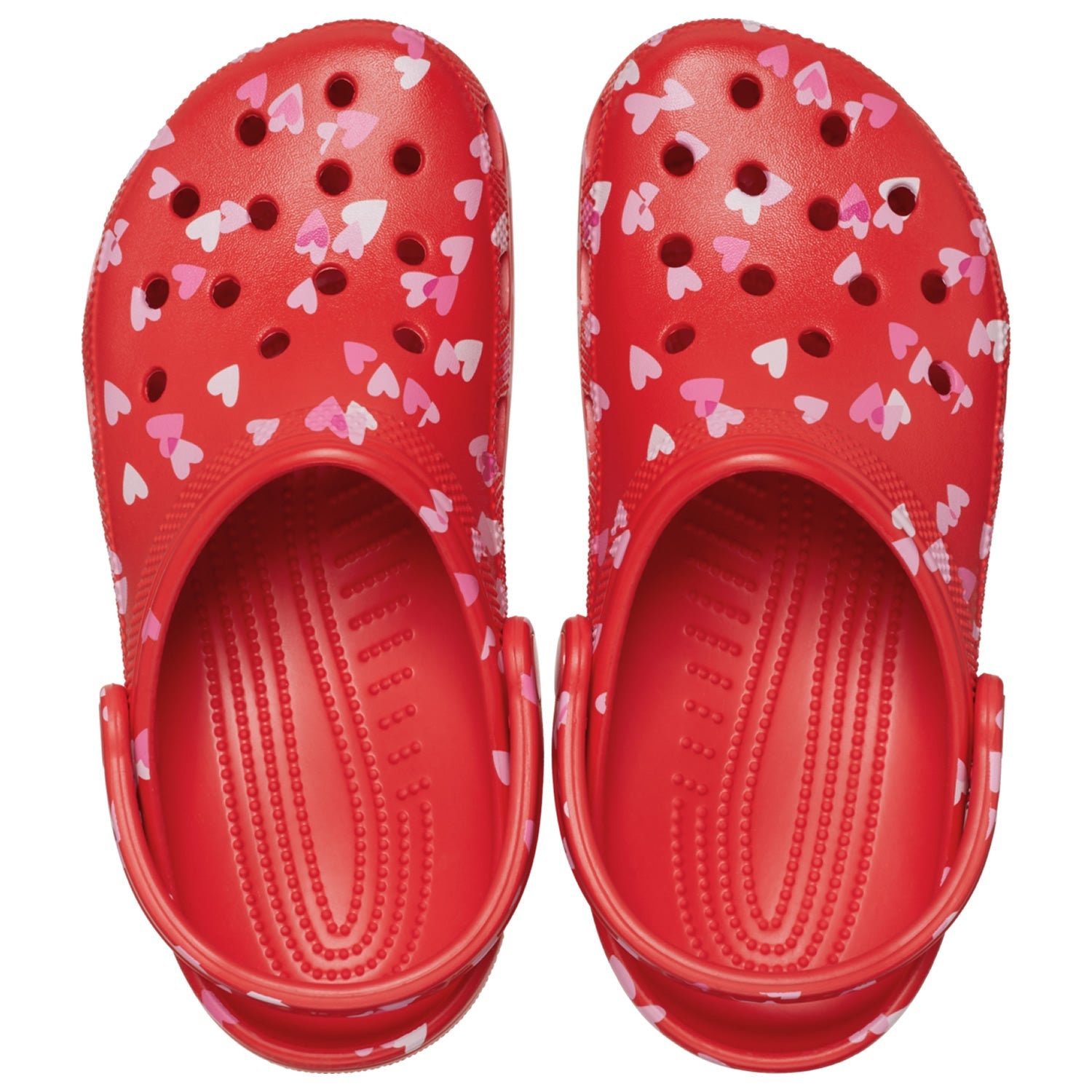Crocs Classic Hearts Clog (209682) - Cherry Red