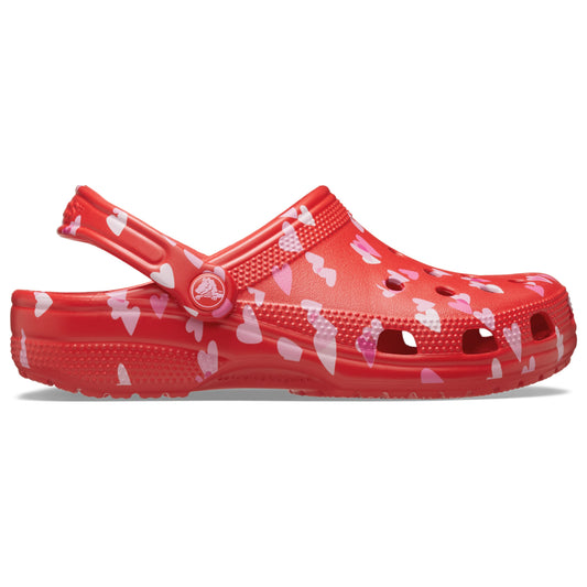 Crocs Classic Hearts Clog 209682 Cherry Red