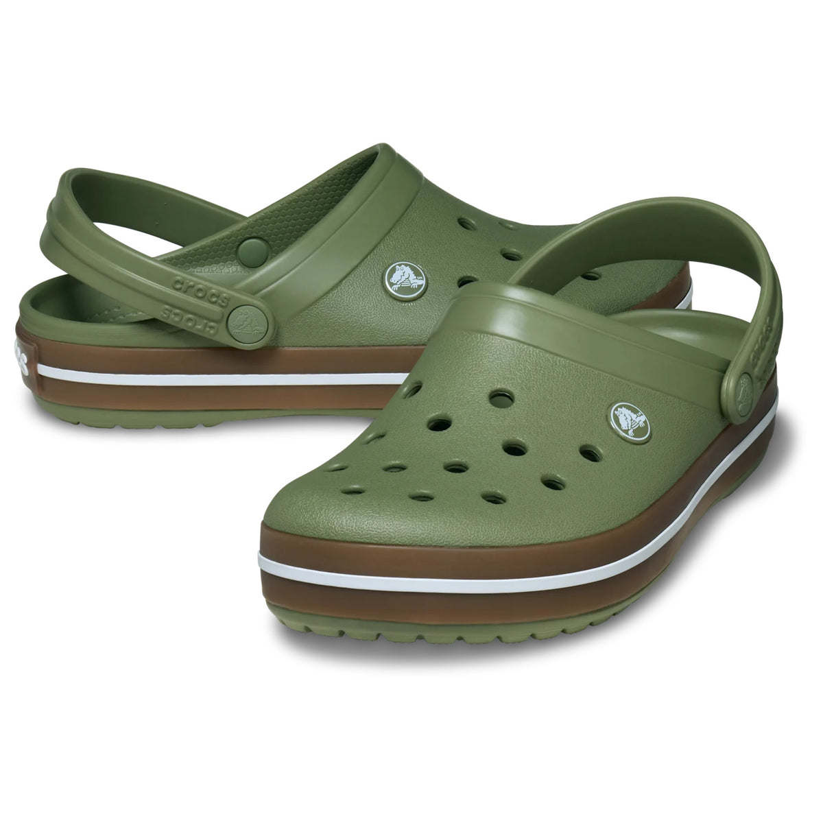 Crocs Crocband Gum Clogs (212756) - Cargo