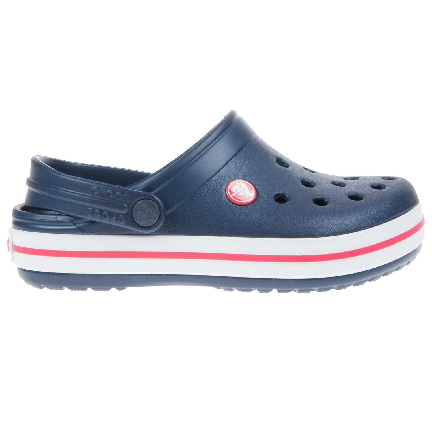 Crocs Crocband Kids Clogs Navy – World of Clogs - Main Image