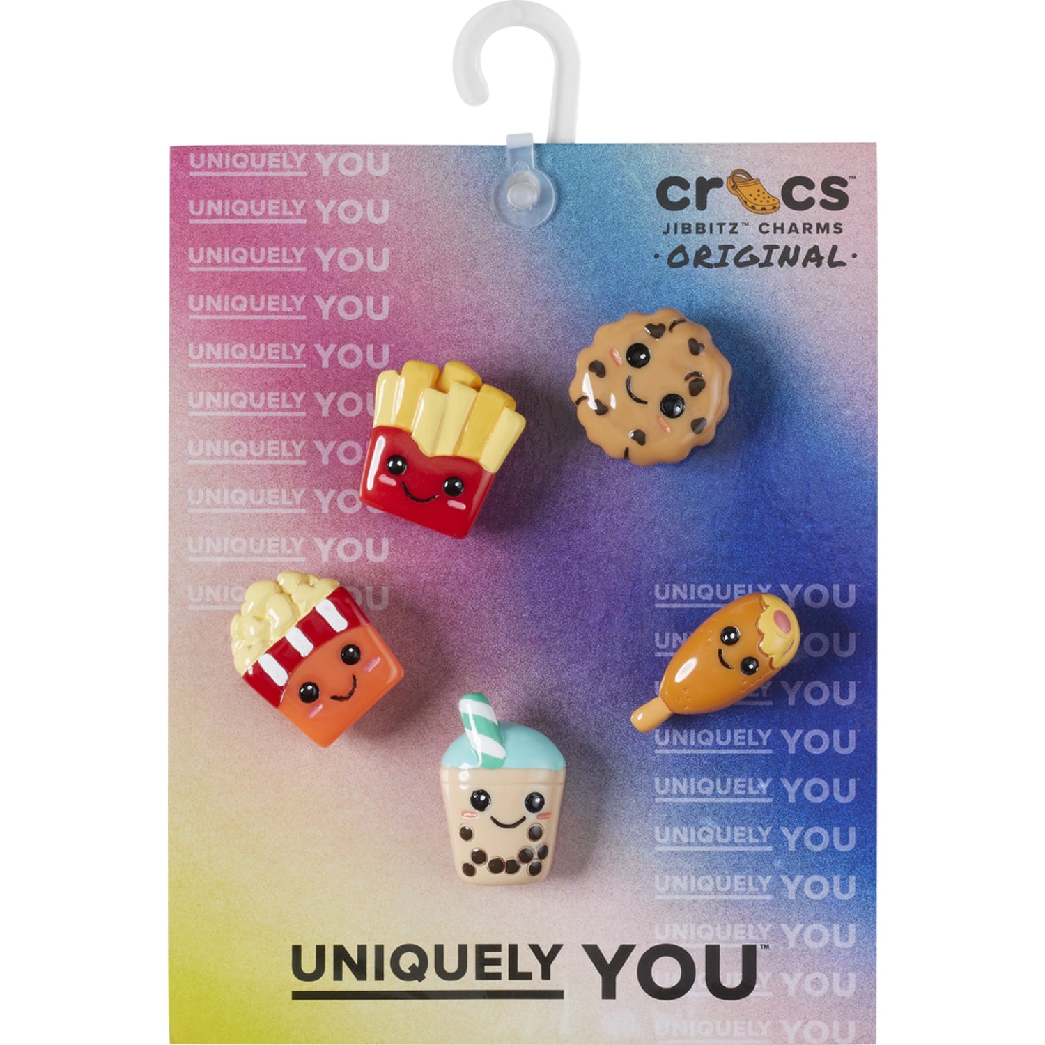 Crocs Jibbitz - Bad But Cute Foods 5 Pack