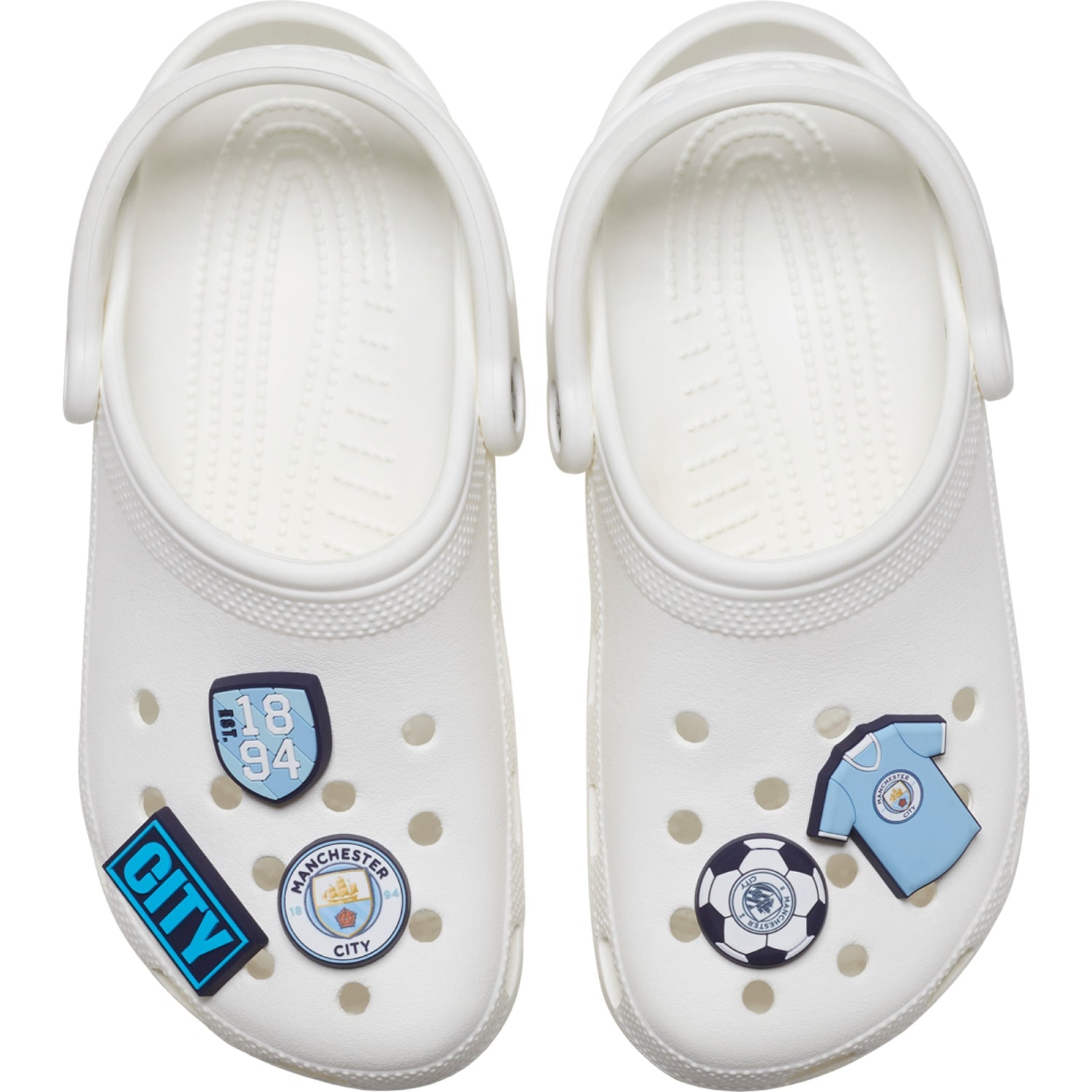 Crocs Jibbitz - Manchester City 5 Pack
