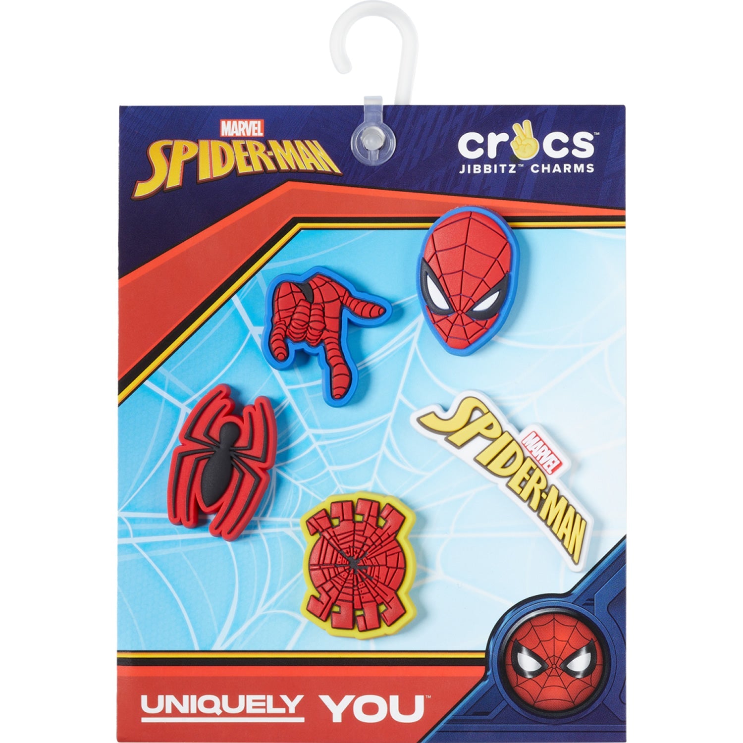 Crocs Jibbitz - Spiderman 5 Pack