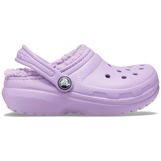 Crocs Classic Lined Kids Clog Orchid
