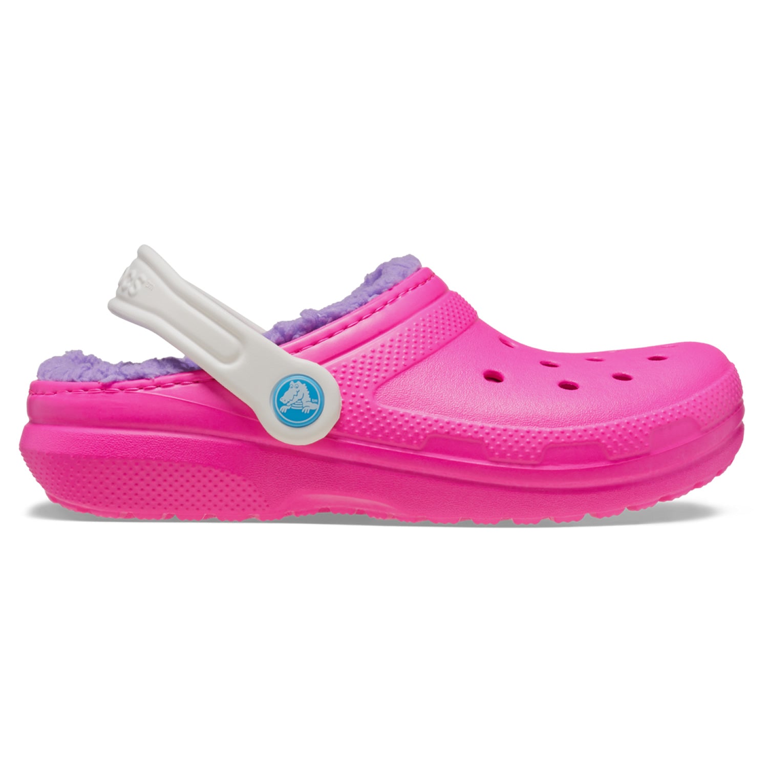 Crocs Classic Lined Toddlers Clogs 207009 Pink Crush/Multi