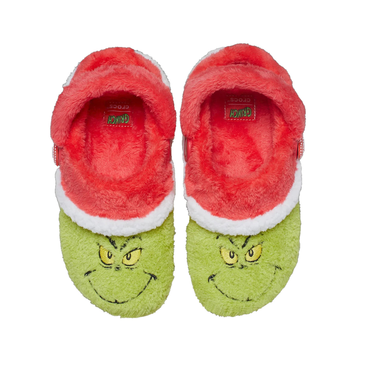 Crocs The Grinch Lined Kids Clogs (211689)