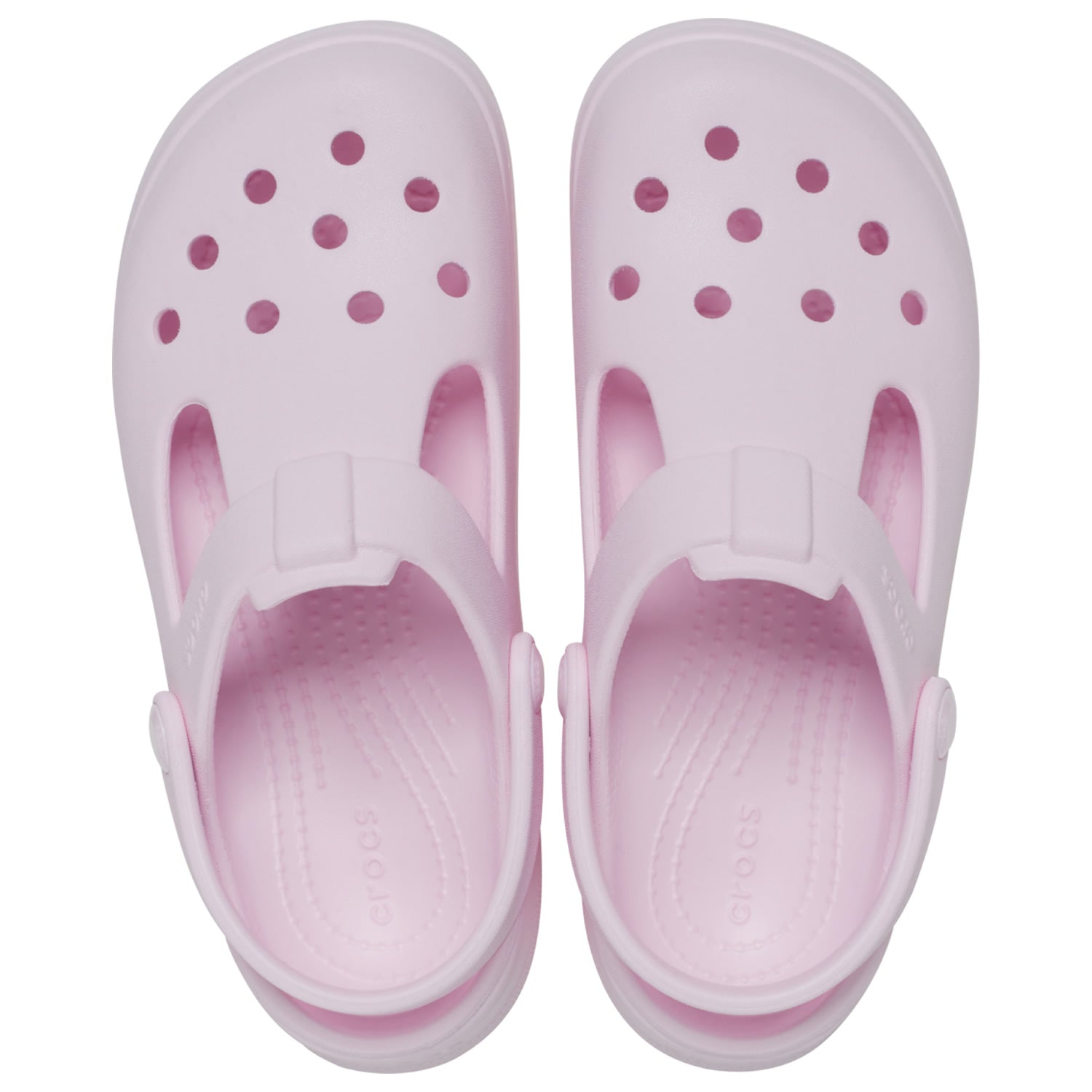 Crocs Classic Mary Jane Kids Clogs (210615) - Pink Milk