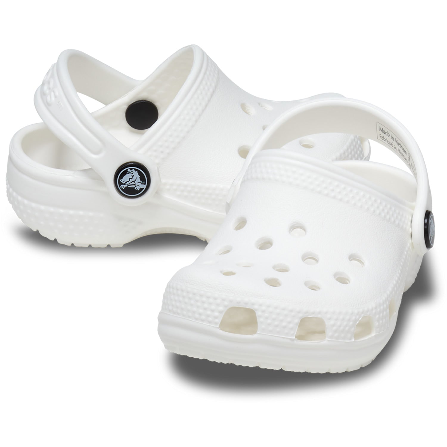 Crocs Littles Toddlers Clogs - White