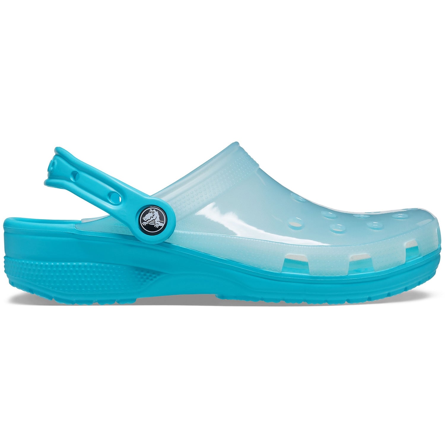 Crocs Classic Translucent Clog Digital Aqua – World of Clogs