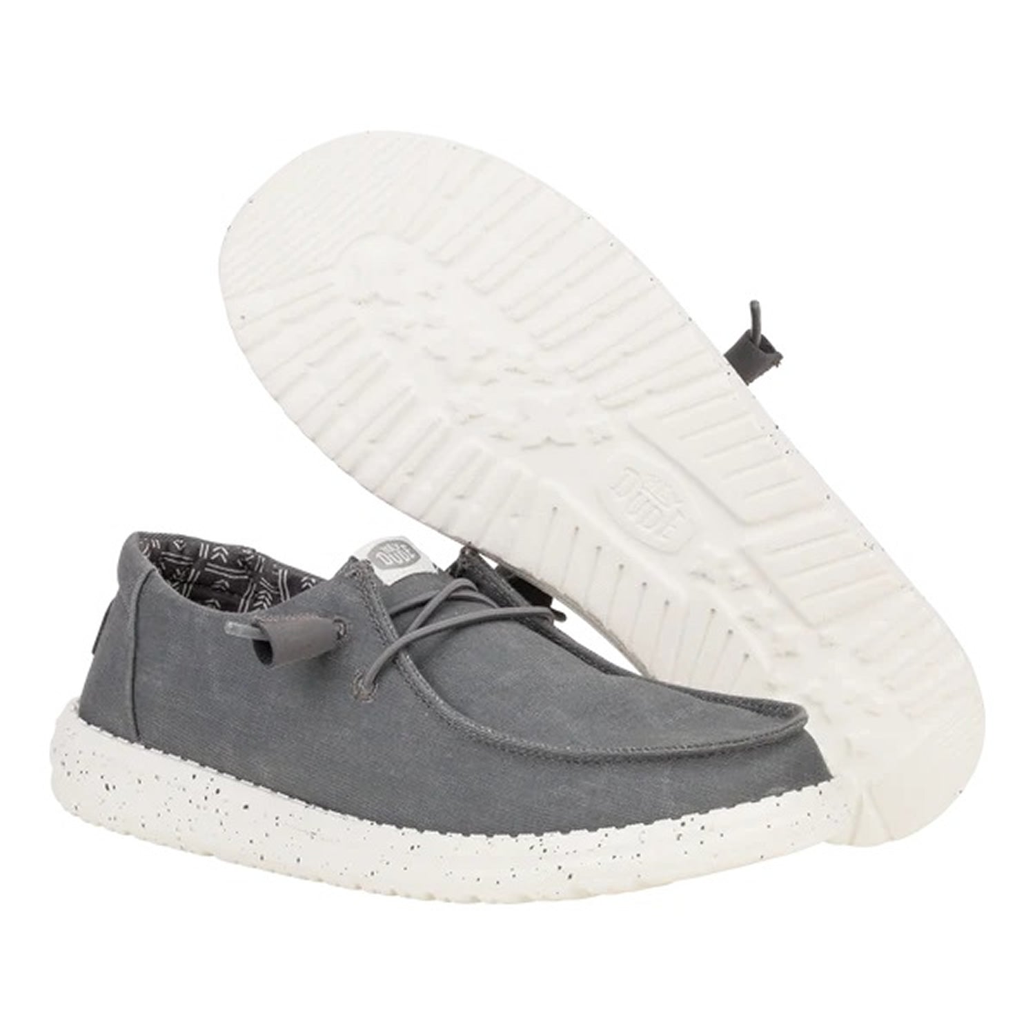 Hey Dude Wendy Canvas (40902) - Dark Grey
