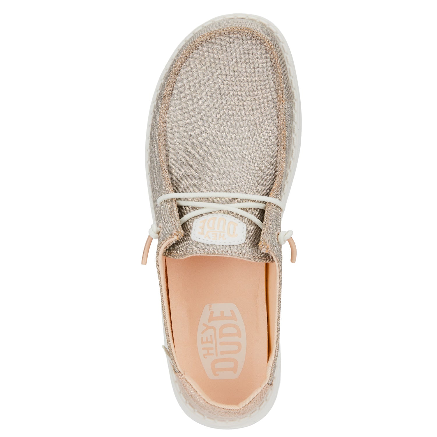 Hey Dude Wendy Metallic Sparkles (41082) - Rose Gold