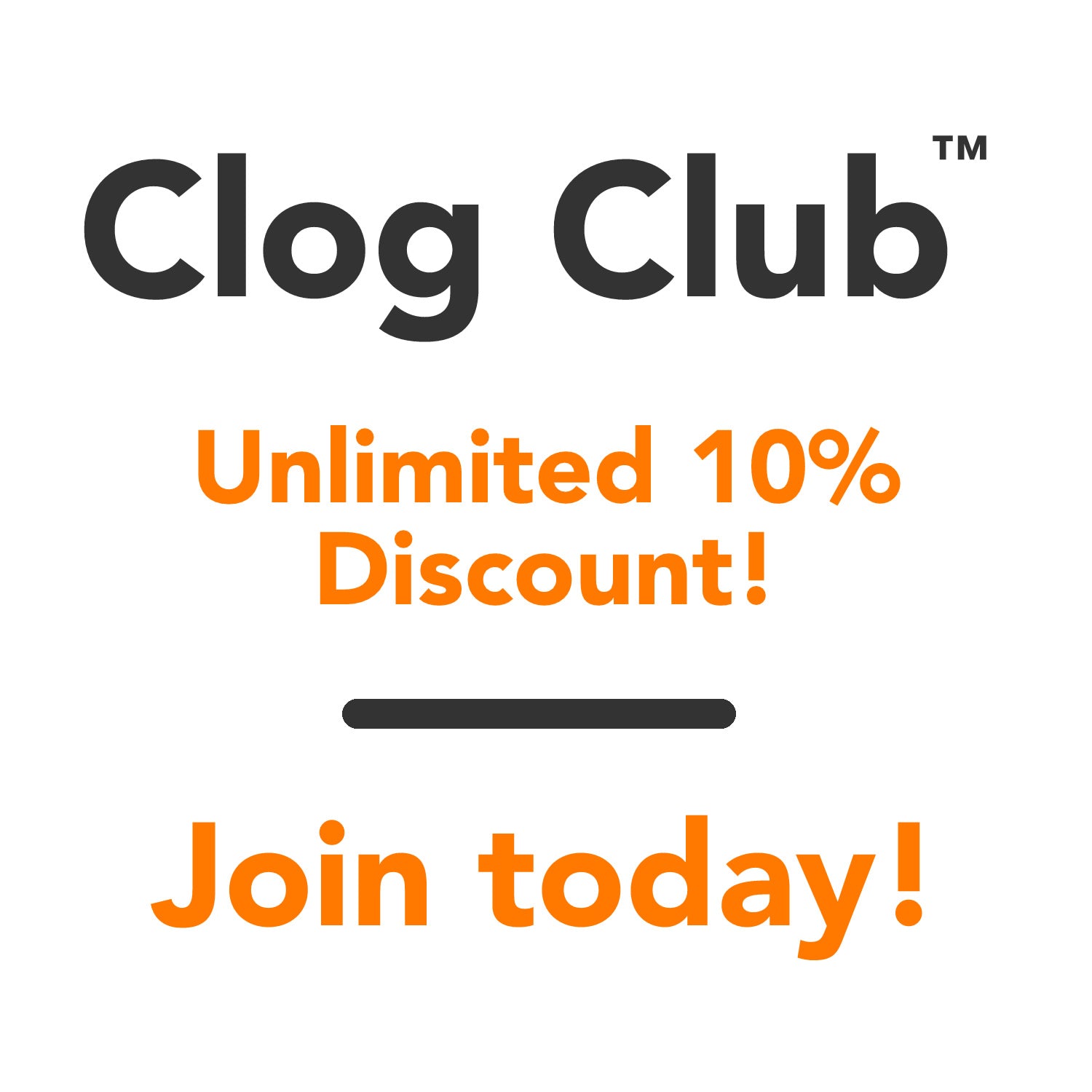 Clog Club Membership
