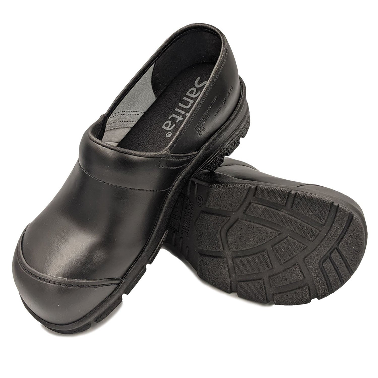 Sanita San Duty S3 Safety Clogs in Black