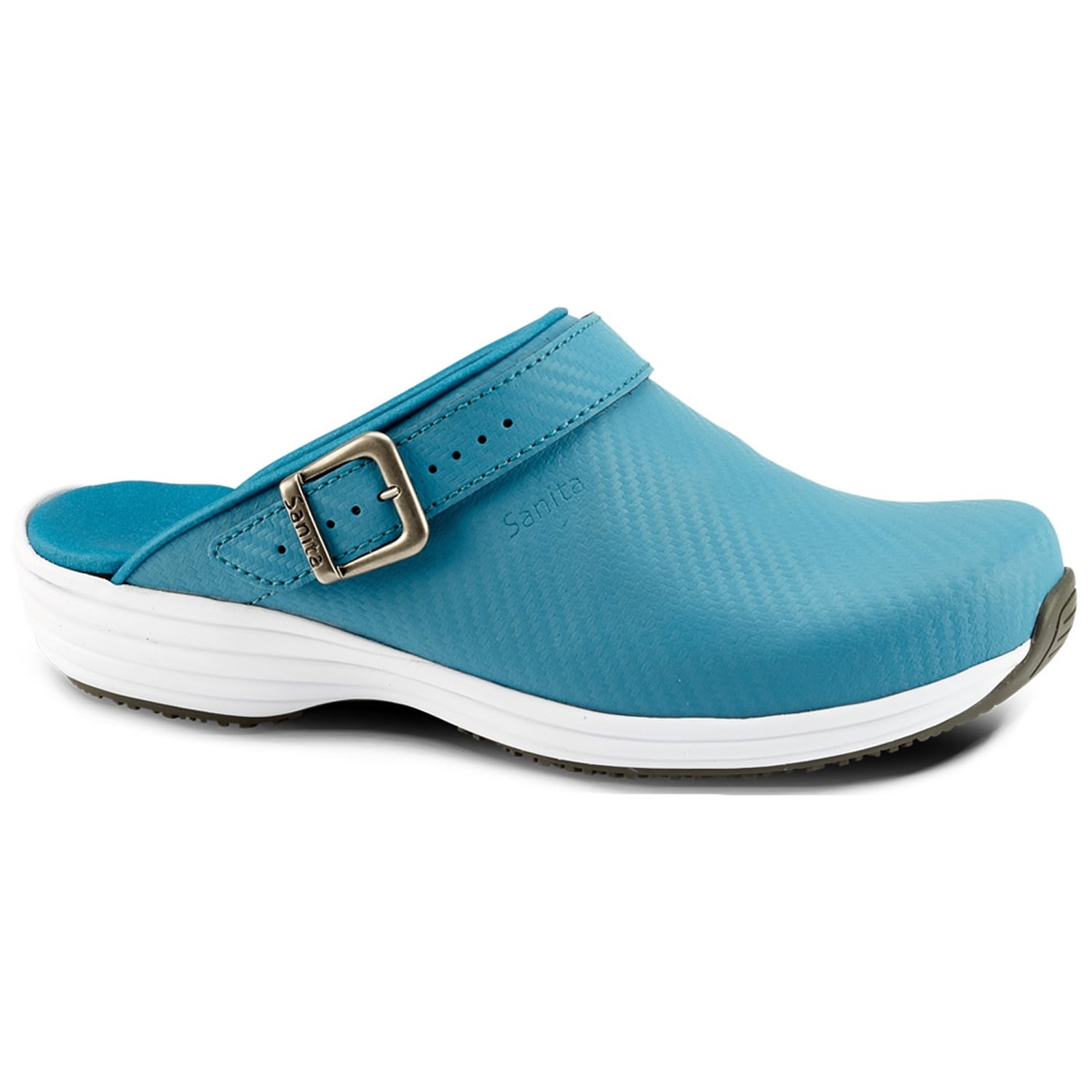 Sanita Wave Carbon in Aqua