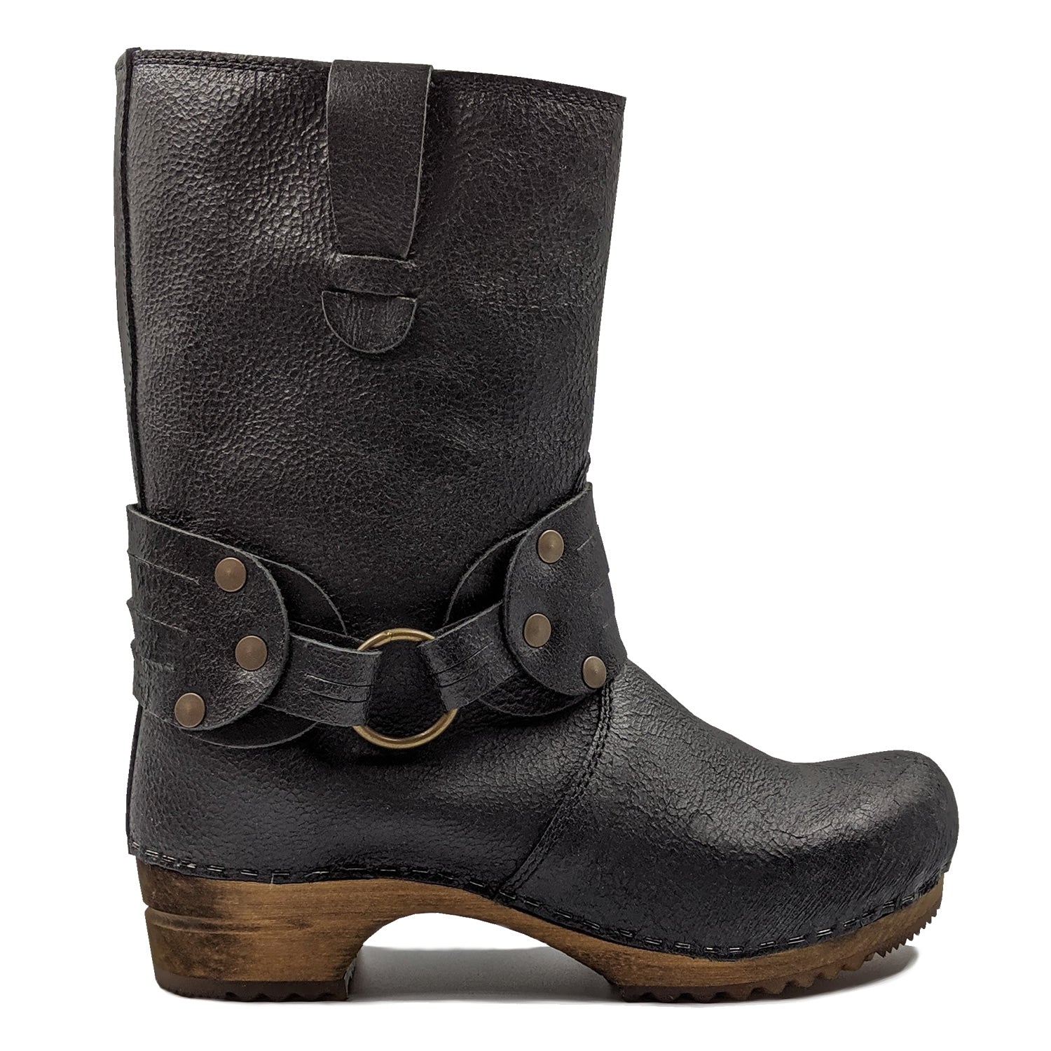 Sanita Mohawk Danish Clog Boots in Black