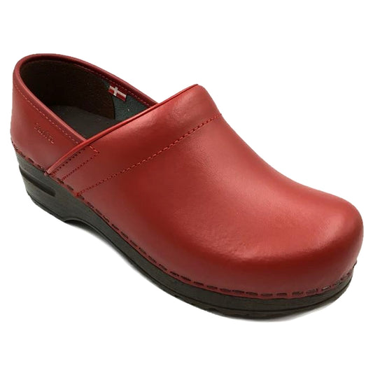 Sanita Izabella Professional Clogs in Red (457006)