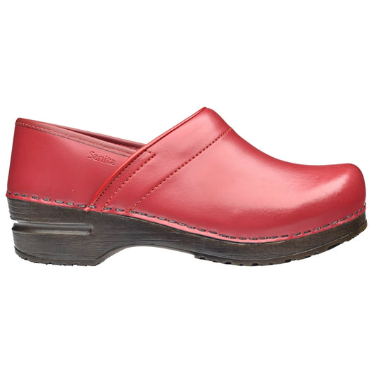 Sanita Izabella Professional Clogs in Red 457006