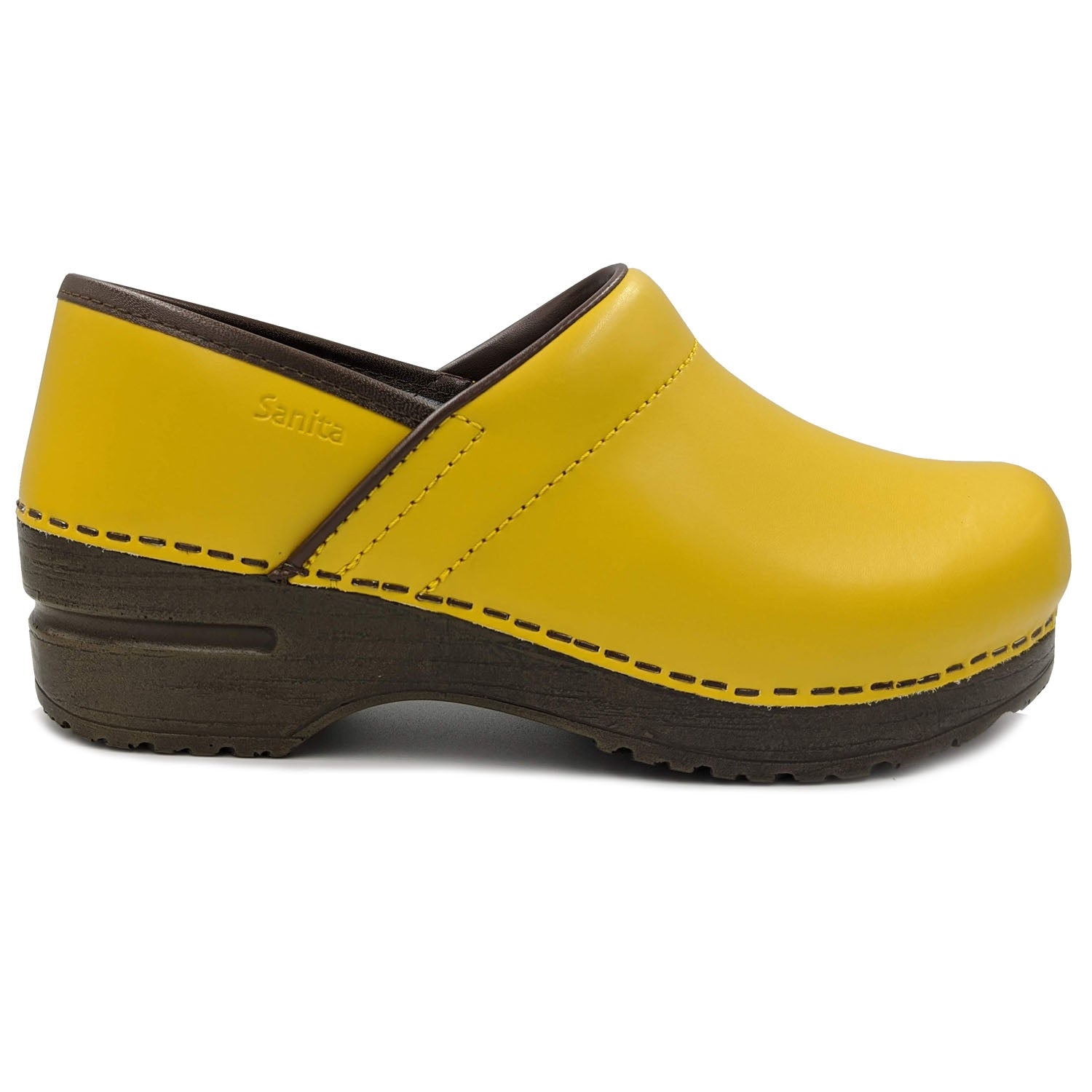 Sanita Izabella Professional Clogs in Yellow